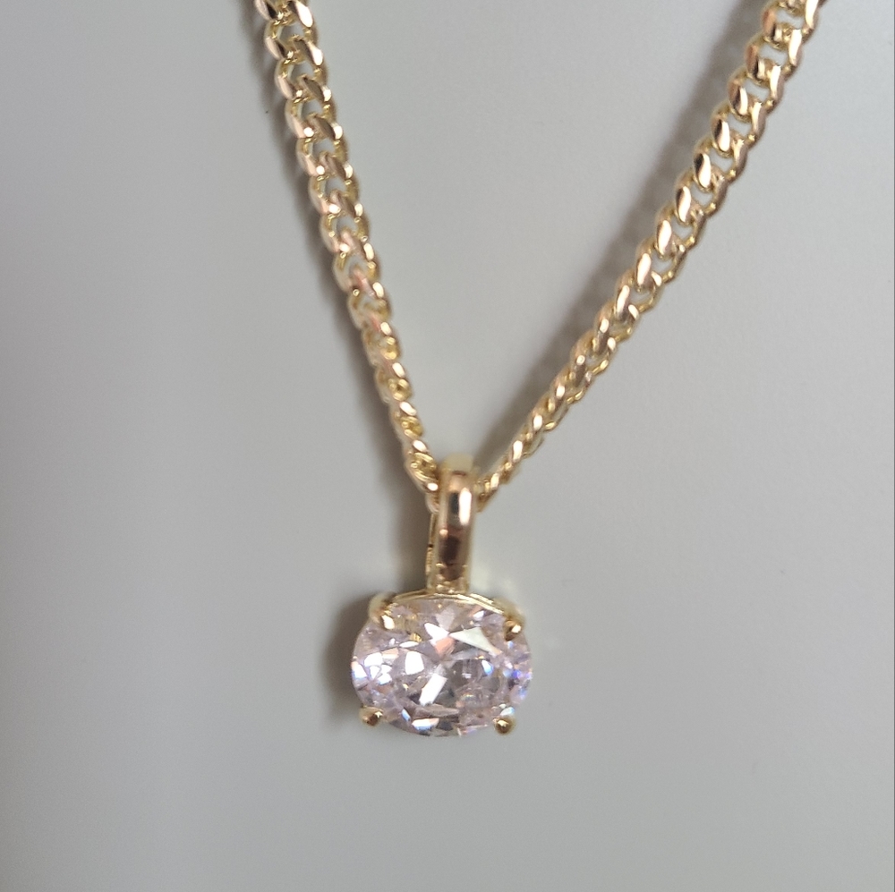 Hello Darling Necklace Gold